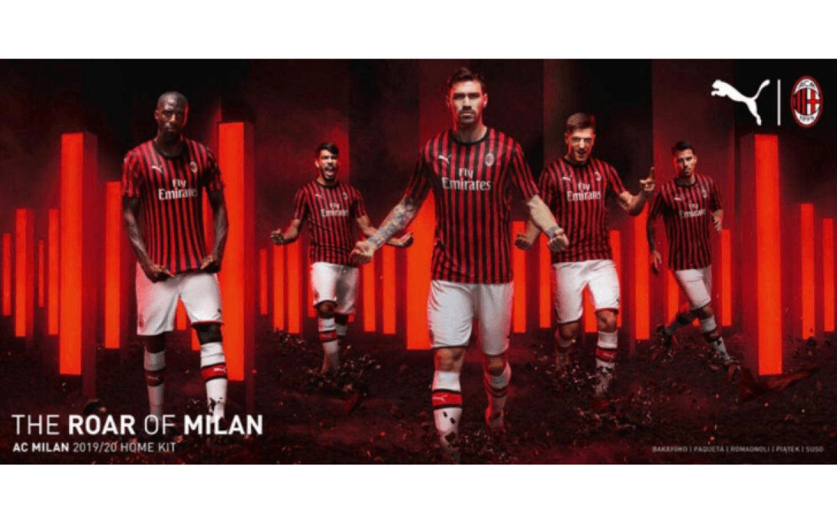 Se filtra el diseño de la camiseta del AC Milan 2019-2020