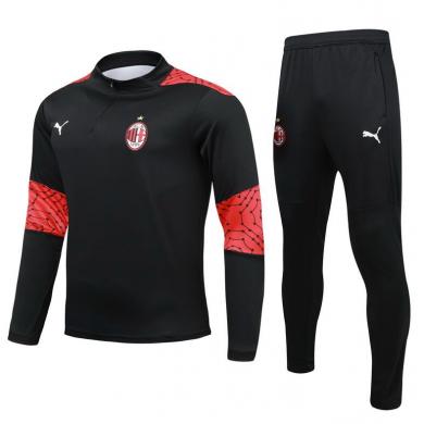 Chandal A.C. Milan 2021/2022 negro niño