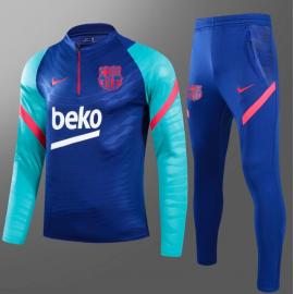 Chandal Barcelona 2021/2022 azul niño