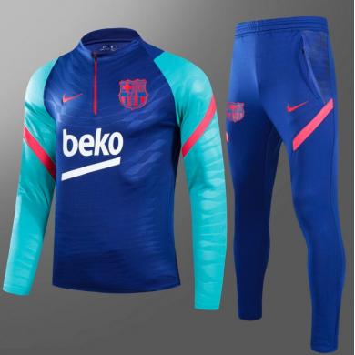 Chandal Barcelona 2021/2022 azul niño