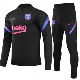 Chandal Barcelona 2021/2022 negro niño