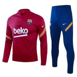 Chandal Barcelona 2021/2022 rojo niño