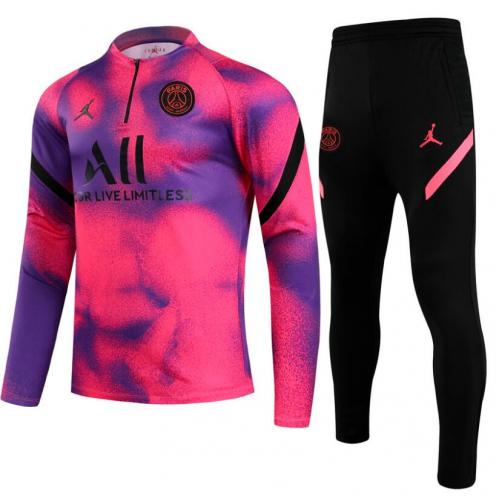 Comprar Chandal Jordán París Saint-germain 2021/2022 Rosado Azul Baratas  Baratas