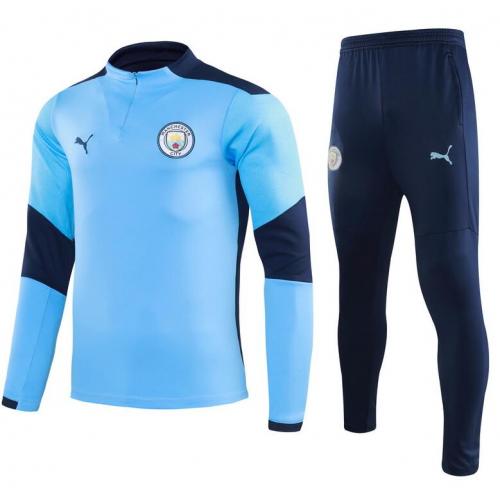 Chandal de Chaqueta del Manchester City 2021-2022 Azul