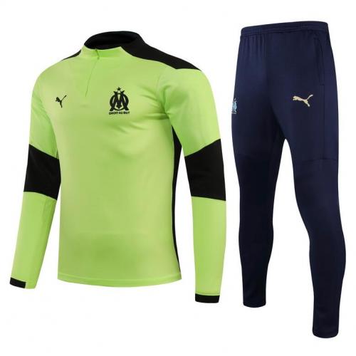 Comprar Chandal Marsella 2021/2022 Verde Fluorescente Baratas Baratas