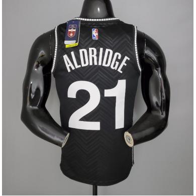 Camiseta 2021 Aldridge#21 Brooklyn Nets Bonus Edition