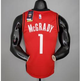 Camiseta 2021 McGRADY#1 Rockets Red
