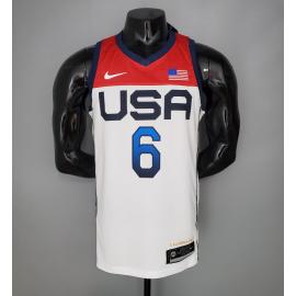 Camiseta 2021 Olympic Games LILLARD#6 USA Team