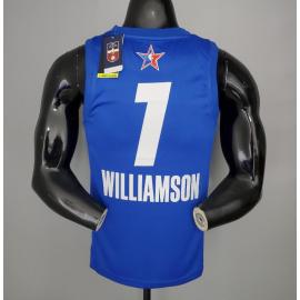 Camiseta 2021 WILLIAMSON#1 All-Star Blue