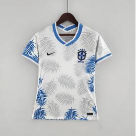 Camiseta Brasil Classic White mujer 2022