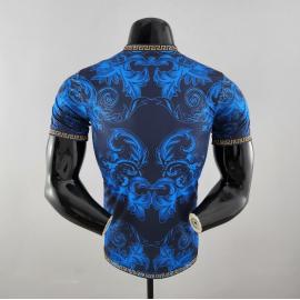 Camiseta Player Version Italy x Versace blue 2022