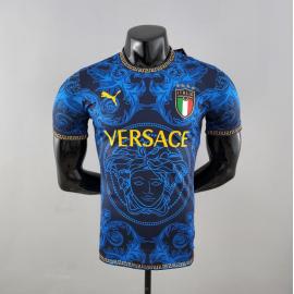 Camiseta Player Version Italy x Versace blue 2022