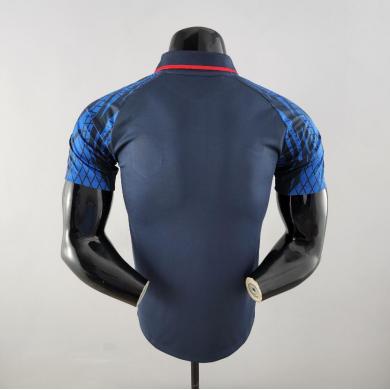 Camiseta Polo Netherlands Royal Blue 2022