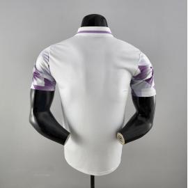 Camiseta Polo Real Madrid Purple and White 22/23