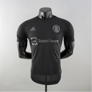 Camiseta player version Manchester United Peter Pavel co branded black  21/22