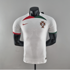 Camiseta Portugal 2022 Chándal Blanco