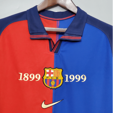 Camiseta Retro Barcelona 100th Anniversary Primera Equipación