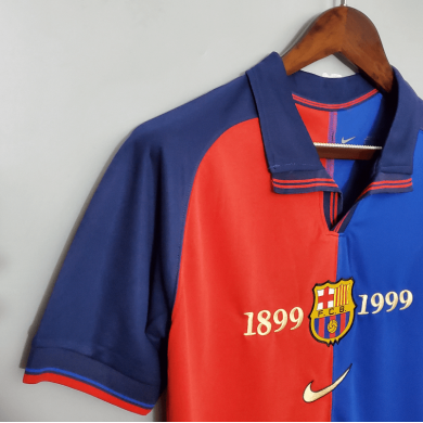 Camiseta Retro Barcelona 100th Anniversary Primera Equipación