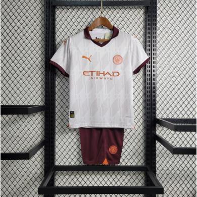 Camiseta Manchester City Segunda Equipacion 23/24 Niño