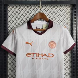 Camiseta Manchester City Segunda Equipacion 23/24 Niño