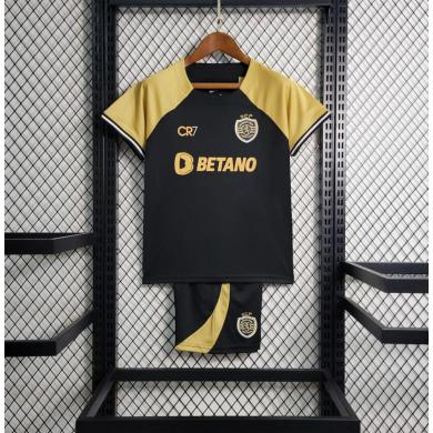 Camiseta Sporting Lisboa Tercera Equipación 23/24 Niño