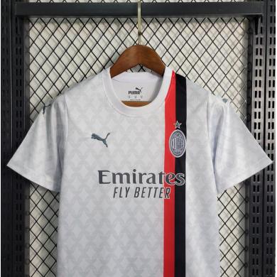 Camiseta AC Milan Segunda Equipación 2023-2024 Niño