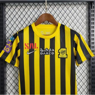 Camiseta Al-Ittihad FC Primera Equipación 2023 Niño