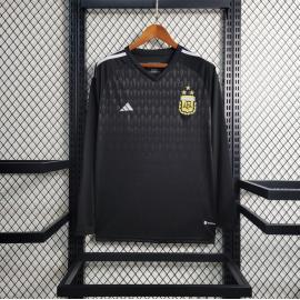 Camiseta Argentina Negro 23/24 ML
