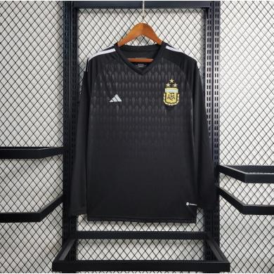 Camiseta Argentina Negro 23/24 ML