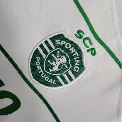 Camiseta Sporting Lisboa Segunda Equipación 23/24 Niño