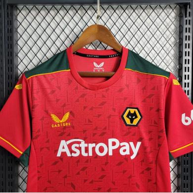 Camiseta Wolves Rojo 23/24