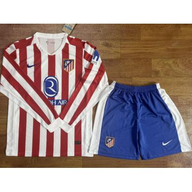Camiseta 1ª equipación del Atlético de Madrid 25/26 ML (Hombre/Niño)