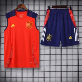 Camiseta Sin Mangas ESPAÑA Pre-Match 25/26 + Pantalones