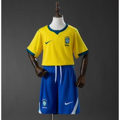 Camiseta Brasil 1ª Equipación 2026 Niño Barata