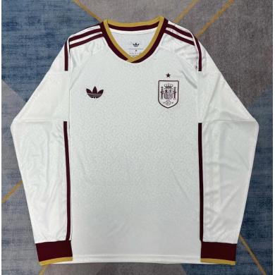 Camiseta España 2ª Equipación 2026 Manga Larga Barata