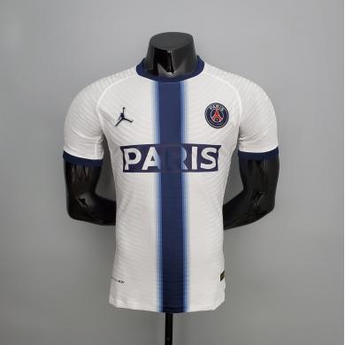 Camiseta 22/23 PSG Jordan Edición Especial Blanco Azul Baratas