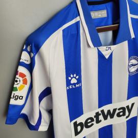 Camiseta Deportivo Alavés Primera Equipación 20/21 Niño