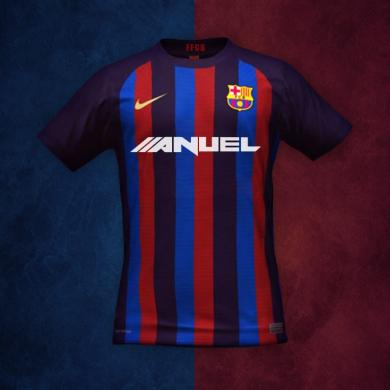 Camiseta BARCELONA Edición Limitada de Anuel la 1a equipación masculina del FC