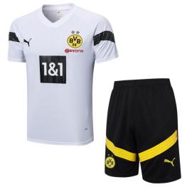 Camiseta Borussia Dortmund Training Kit Blanco 22/23 + Pantalone