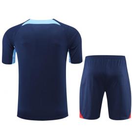 Camiseta FC Barcelona Pre-Match 22/23 Azul + Pantalones