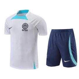 Camiseta Inter Milan Training Kit Blanco 22/23 + Pantalones