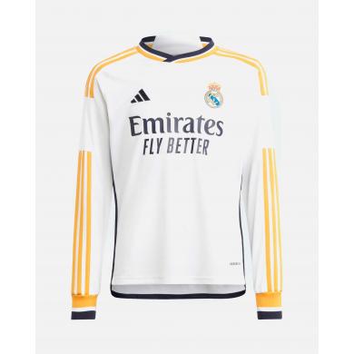 Camiseta de manga larga 1ª Real Madrid 2023/2024 Niño