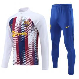 Chandal Entrenamiento Fc Barcelona Blanco 23/24 +Pantalones