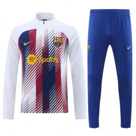 Chandal Entrenamiento Fc Barcelona Blanco 23/24 +Pantalones