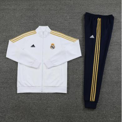 Chandal Entrenamiento Fc Real Madrid Blanco 2023 +Pantalones