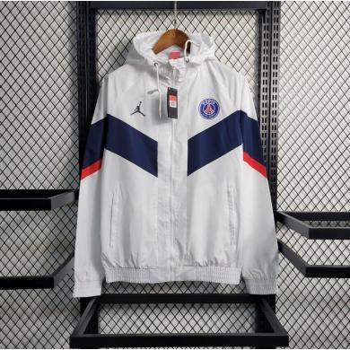 Chaquetas Cortavientos PSG BLANCO 23-24