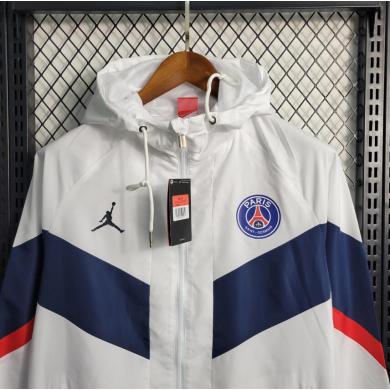 Chaquetas Cortavientos PSG BLANCO 23-24