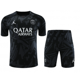 Camiseta FC Paris Saint-Germain Pre-Match 23/24 Negro + Pantalones