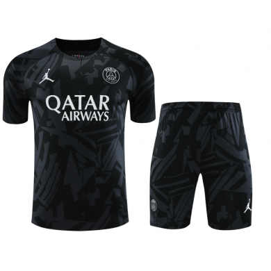 Camiseta FC Paris Saint-Germain Pre-Match 23/24 Negro + Pantalones