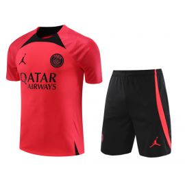 Camiseta FC Paris Saint-Germain Pre-Match 23/24 Rojo + Pantalones